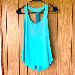 Teal athletic tank